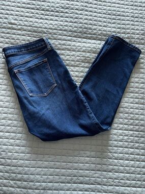 OLD NAVY Womens Jeans POWER SLIM STRAIGHT MID RISE Size 10 - (C2826A)